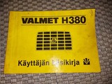 Valmet H380 Ohjekirja
