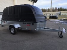 Tekno-Trailer 3300L-E Mustalla kuomulla