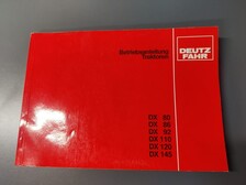 Deutz Fahr DX ohjekirja traktoriin