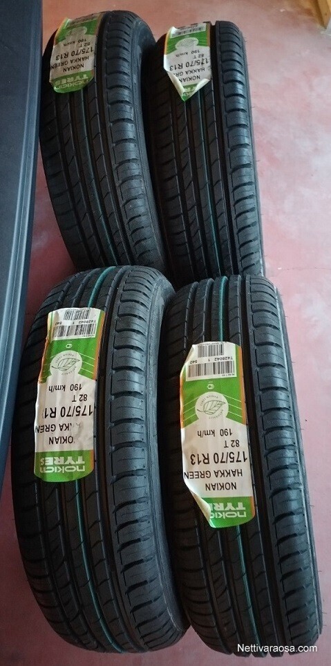 Nokian Hakka Green 2012 175 70 R13 82T Renkaat Nettivaraosa