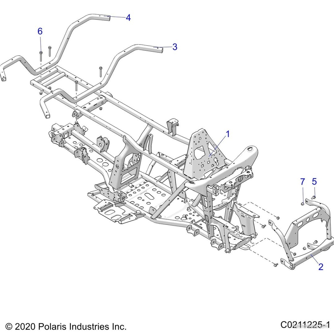 nettivaraosa-polaris-asm-brkt-idler-top-1026546-atv-s-spare-parts