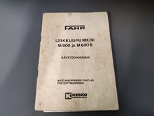 Fahr M600 ja M600S