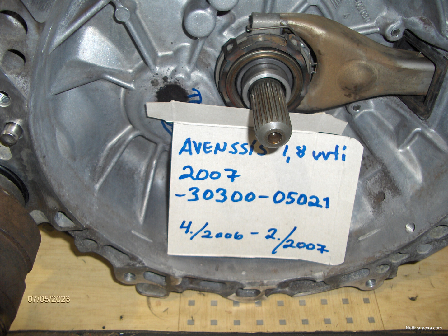 Nettivaraosa - TOYOTA Avenssis T25 2007 - 1.8vvti -07 - Auton varaosat ...