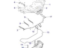 Polaris XP 1000 SPORTSMAN WELD-RACK SUPPORT FRONT 1022750-458
