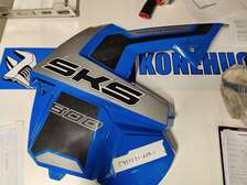 POLARIS KELKAN KÄYTETTY SIVUMUOVI  SKS AXYS PANEL-SIDE RH VELOCITY BLUE 5451231-689