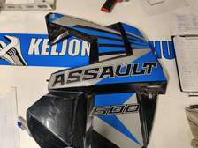 Käytetty VIALLINEN Polaris sivupaneeli vasen  PANEL-SIDE LH BLKPEARL 5451230-666