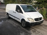 MB Vito 115  Manuaali ja vähän ajettu 238