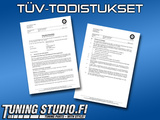 TUV TODISTUKSET Jousitukset